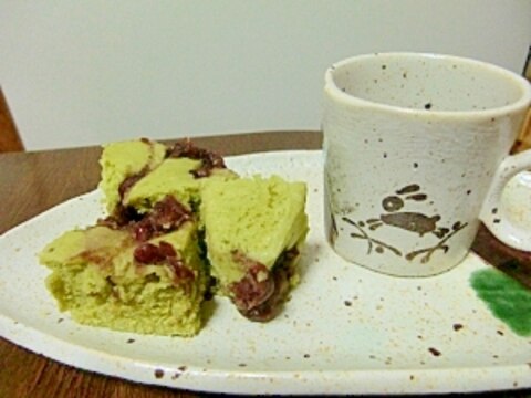 Lekueで★抹茶ケーキ★